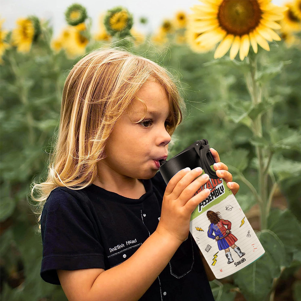 Personalized Back to School Kid Tumbler - 5th Grade Hero Kid Tumbler PopCulturePrints