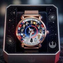 Load image into Gallery viewer, Time to Shine: Unique Personalized Mesh Strap Quartz Watch - Perfect Gift for Him and Her
