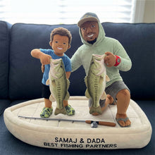 Load image into Gallery viewer, Fishing Memories Pillow - Custom Personalized Gifts for Fishing Lovers Pillow PopCulturePrints
