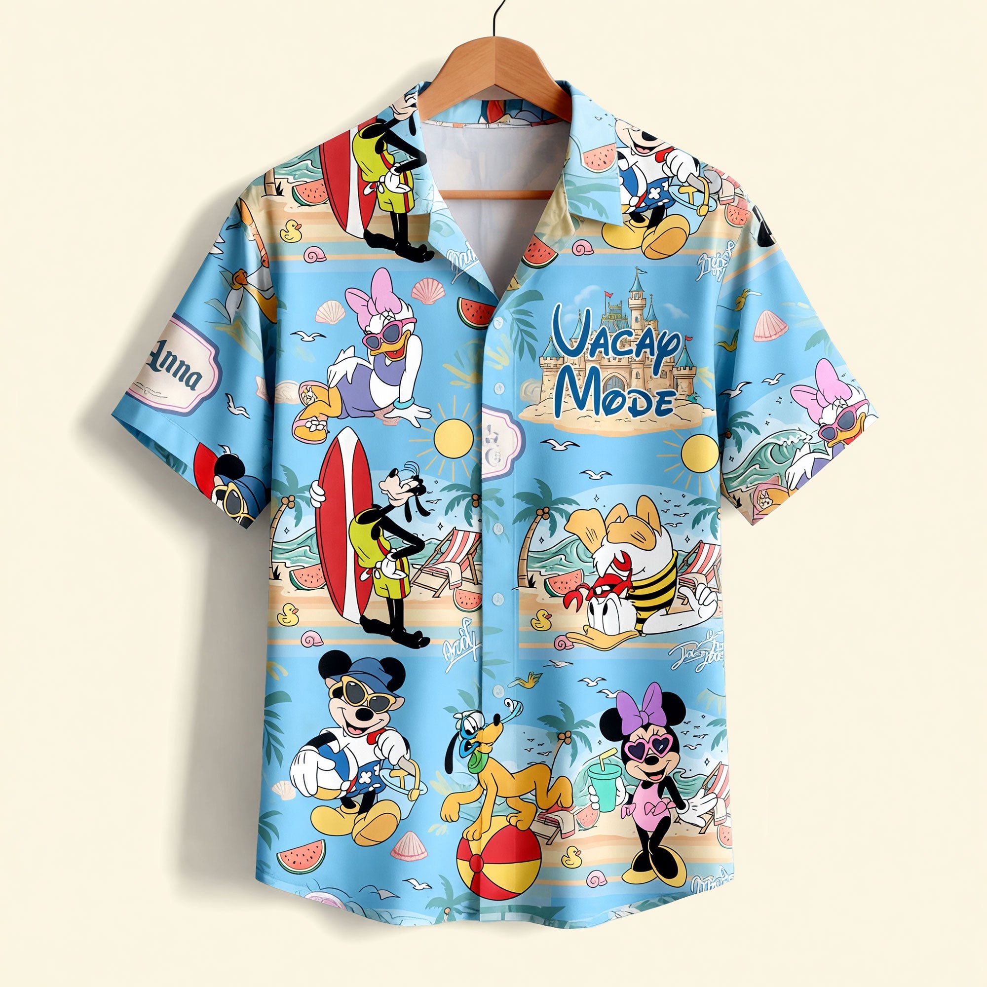 Embrace the Summer Vibes - Cute Fun Summer Vacation Matching Hawaiian Shirt - Personalized Gifts for Family & Friends