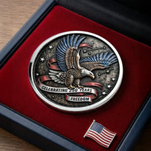 Load image into Gallery viewer, Celebrate Freedom: Personalized America 250th Anniversary Coin - Ideal Gift for Patriots Coin PopCulturePrints
