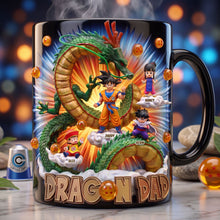 Load image into Gallery viewer, “Embrace the Adventure with Dad” - Imposing Ride With Dad Magic Mug - Personalized Gift for Dads, Grandpa, Gift for Father's Day Coffee Mug PopCulturePrints
