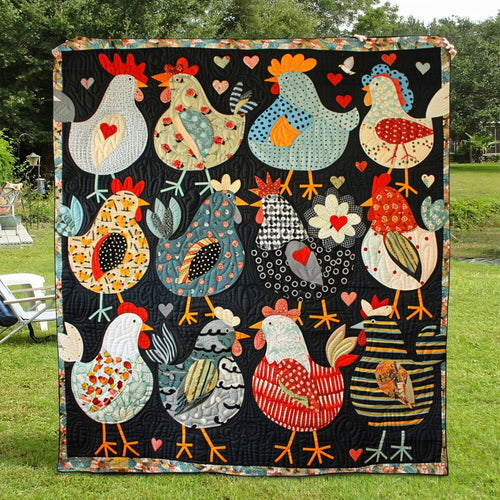 Chicken Paradise Blanket - Perfect Gift for Chicken Lovers Blanket PopCulturePrints