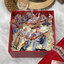 Load image into Gallery viewer, Personalized Guitar Player Ornament - Custom Photo Gift
