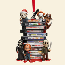 Load image into Gallery viewer, &quot;Get Spooky with Your Favorite Characters!&quot; - Horror Collection Acrylic Ornament - Personalized Gift for Horror Lovers, Christmas, and Movie Buffs Ornament PopCulturePrints
