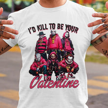 Load image into Gallery viewer, Killer Valentine T-Shirt for Horror Fans Shirts PopCulturePrints
