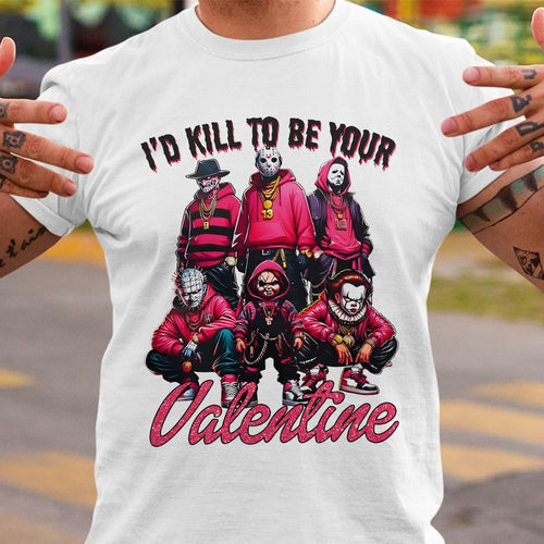 Killer Valentine T-Shirt for Horror Fans Shirts PopCulturePrints