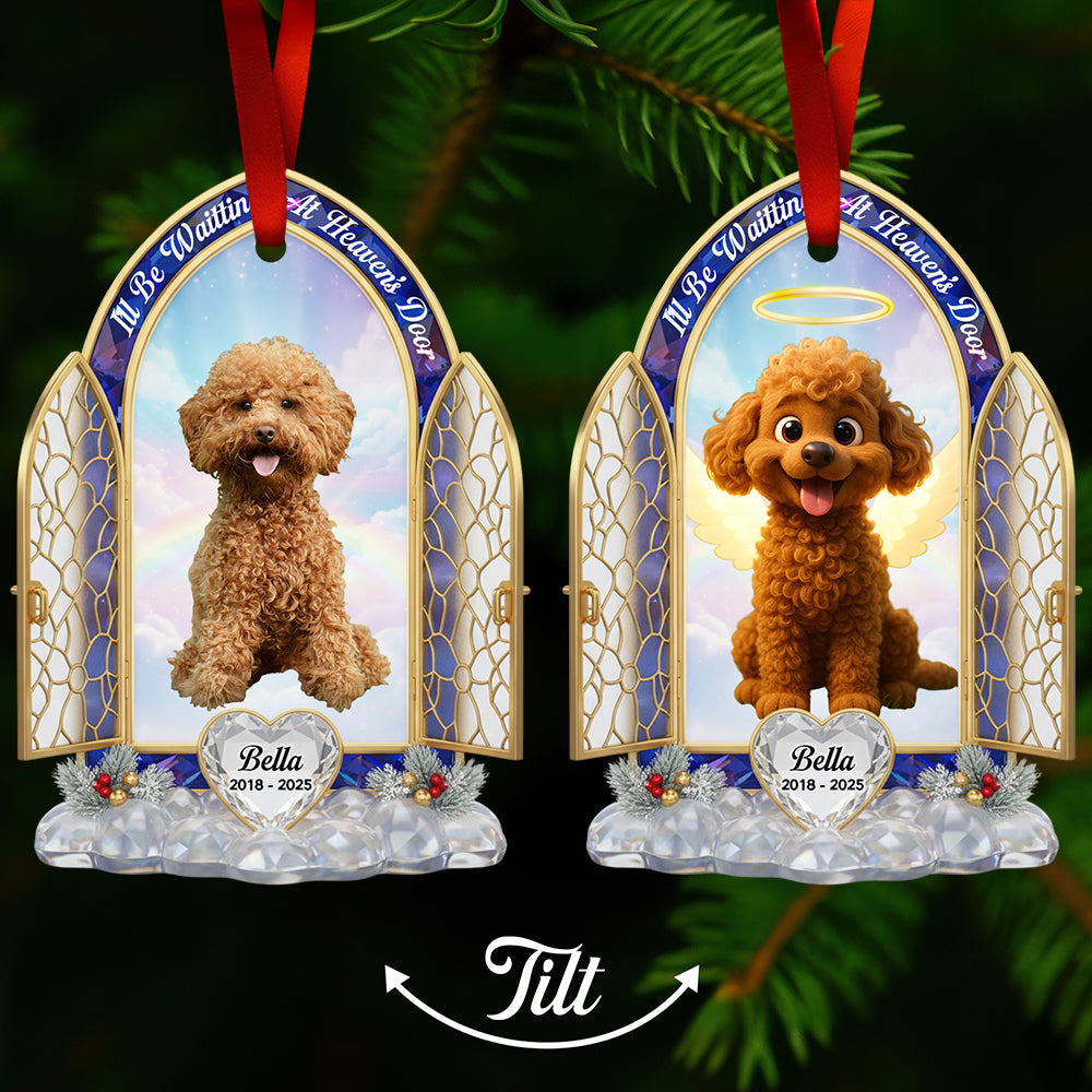 I Wanna Grow Old With You – Personalized Old Couple Christmas Ornament Ornament PopCulturePrints