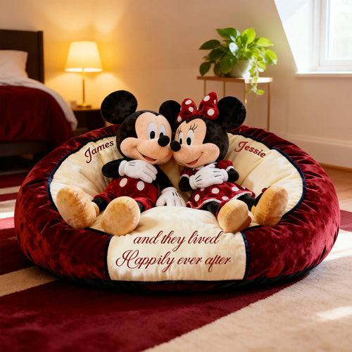 Celebrate Love: Personalized Couple Valentine Custom Shaped Pillow - Unique Gift for Couples Pillow PopCulturePrints