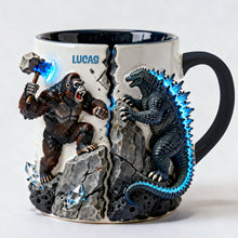 Load image into Gallery viewer, Unleash Your Inner Titan - Clash Mug, Personalized Gift for Fans of Epic Showdowns Coffee Mug PopCulturePrints
