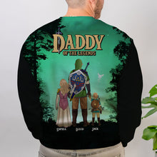 Load image into Gallery viewer, Legendary Dad 3D Shirt - Personalized Father&#39;s Day Gift AOP Products PopCulturePrints
