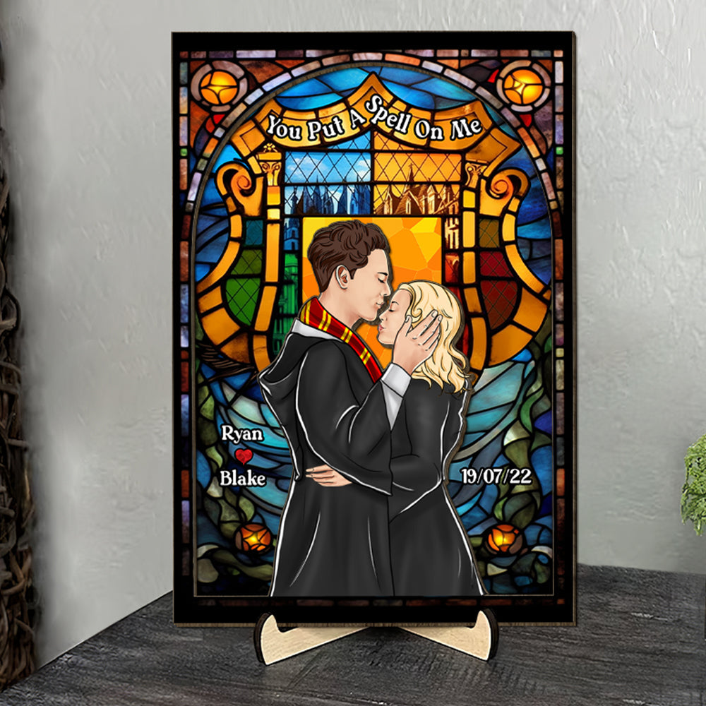 Personalized Harry Potter-Inspired Romantic Poster