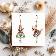 Load image into Gallery viewer, Dance in Elegance: Personalized Ballet Earrings - Custom Gifts for Ballet Lovers Earrings PopCulturePrints
