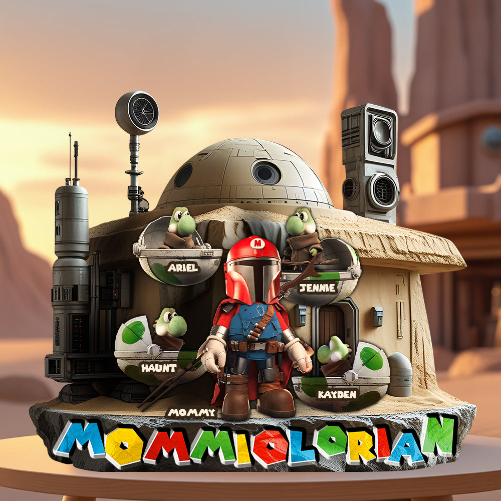 "Celebrate Mom's Love with Custom Touch!" - Personalized Gifts For Mom Plaque Shaped Plaques PopCulturePrints