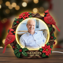 Load image into Gallery viewer, "Cherish Your Memories with Light" - Custom Acrylic Light Box for Grandparents - Personalized Gifts for Loved Ones Light Box PopCulturePrints
