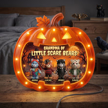 Load image into Gallery viewer, Illuminate Your Halloween: Haunted Crew Light Box - Personalized Gift for Grandma
