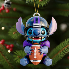Load image into Gallery viewer, “Score Big with Personalized Touch!” - Tropical Alien Ornament, Custom Gifts for Sports Fans Ornament PopCulturePrints
