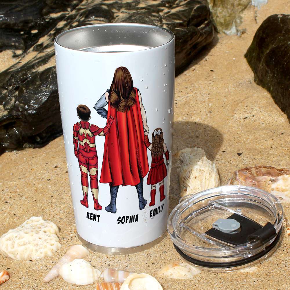 Personalized Superhero Mom Coffee Mug - Best Mom Ever Coffee Mug PopCulturePrints