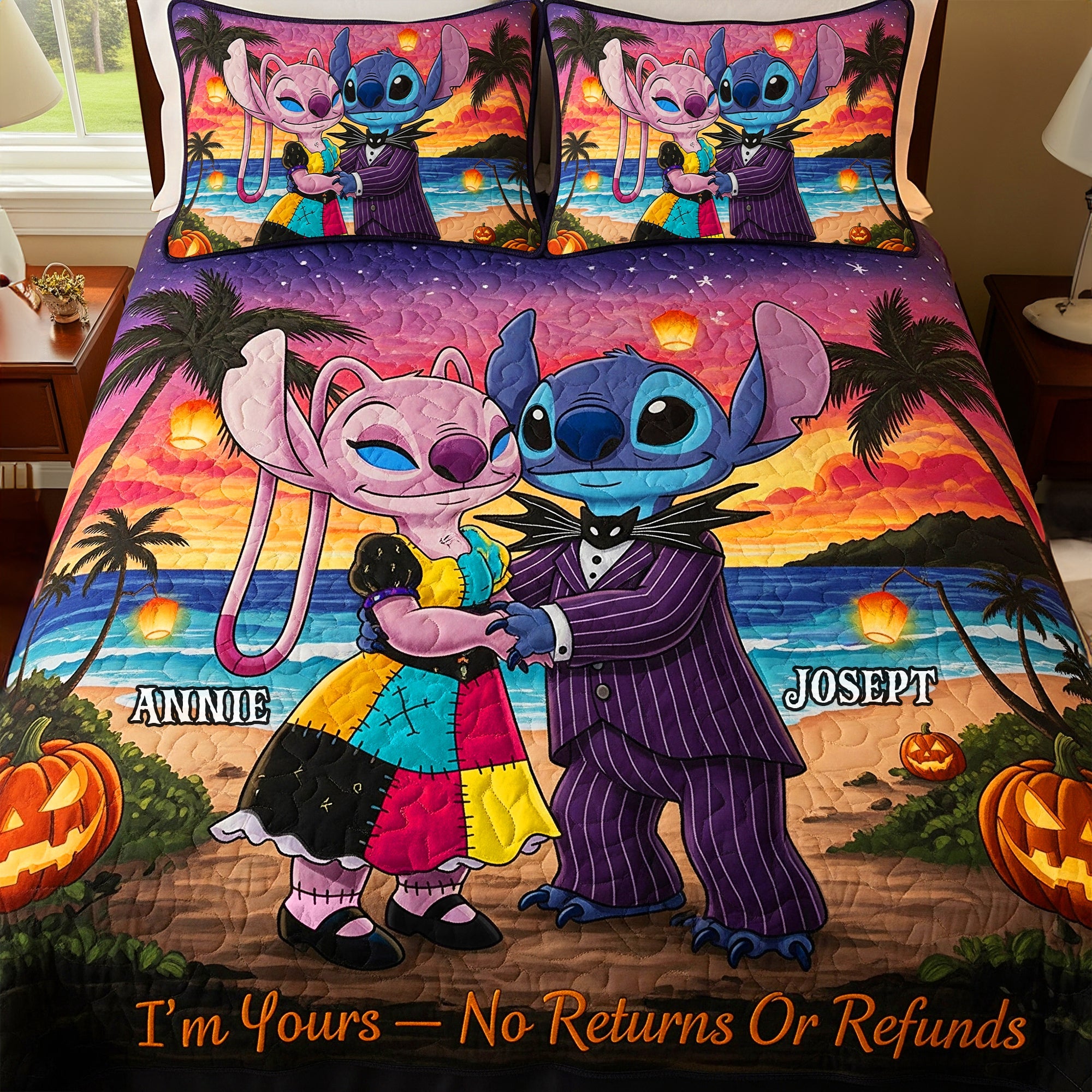 I'm Yours Quilt Bed Set – A Unique Personalized Gift for Couples Blanket PopCulturePrints