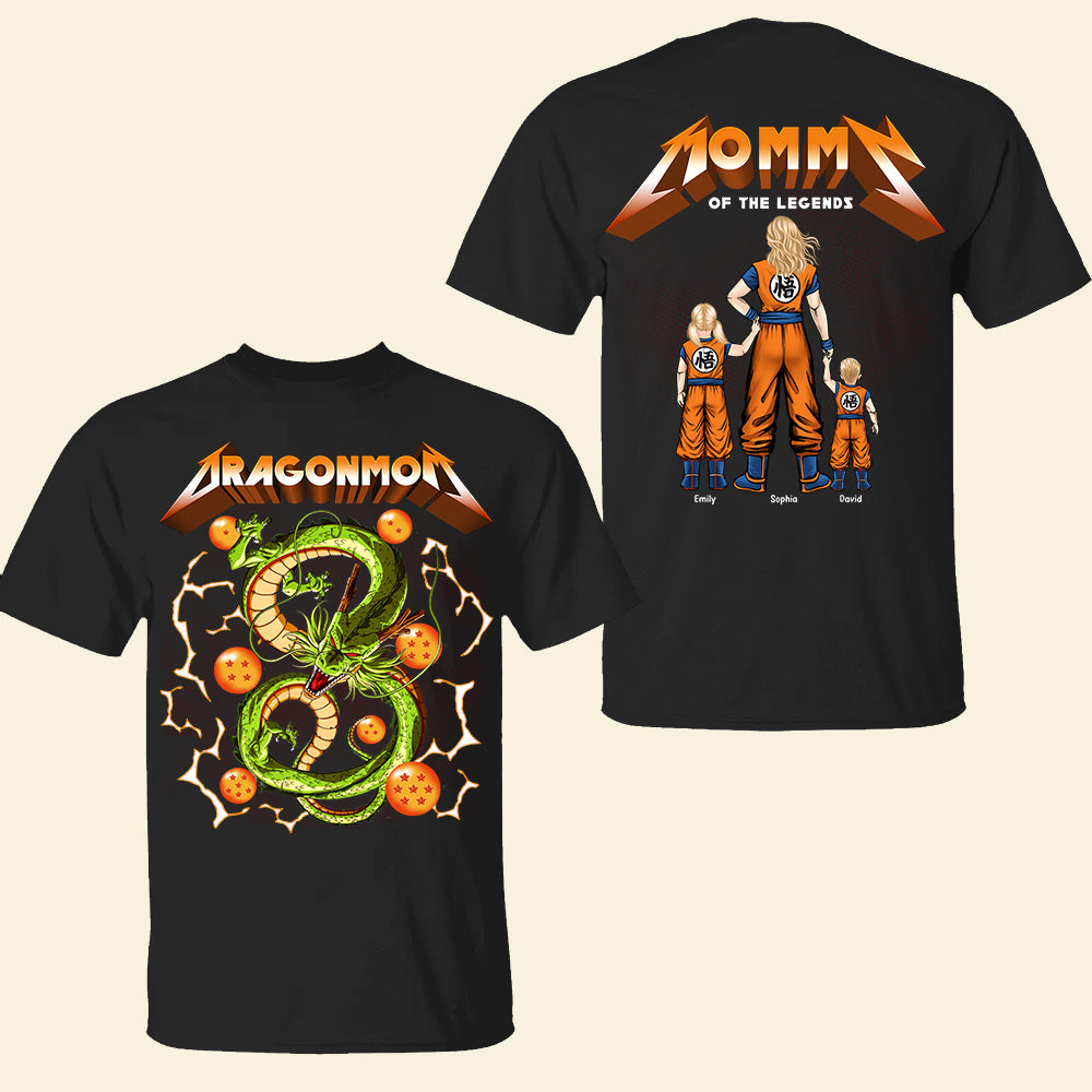 "Mommy's Heroes - Celebrate Your Super Mom!" - Personalized Super Mom Shirt - Gift for Mom, Grandma, Wife Shirts PopCulturePrints