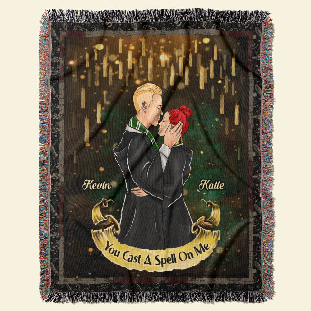 Magical Love Personalized Woven Blanket Blanket PopCulturePrints