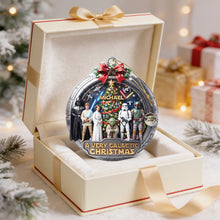 Load image into Gallery viewer, “A Very Galactic Christmas” - Personalized Acrylic Ornament - Perfect Gift for Star Wars Fans
