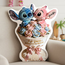 Load image into Gallery viewer, I'm Yours: A Meaningful Floral Pillow - Personalized Gift for Couples, Friends, and Loved Ones Pillow PopCulturePrints
