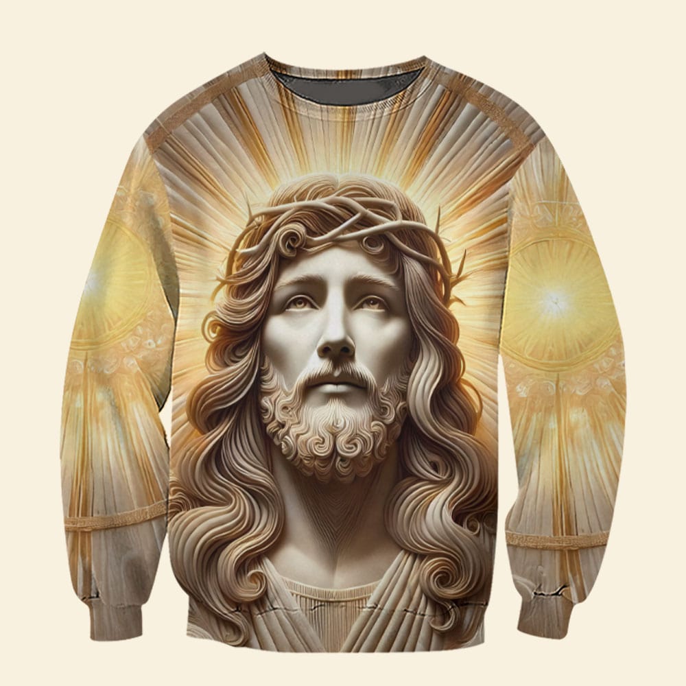 Personalized 3D Jesus Lover Hoodie - Perfect Gift for Easter & Special Occasions AOP Products PopCulturePrints
