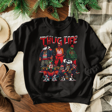 Load image into Gallery viewer, Santa&#39;s Thug Life Movie Lovers Christmas Sweatshirt
