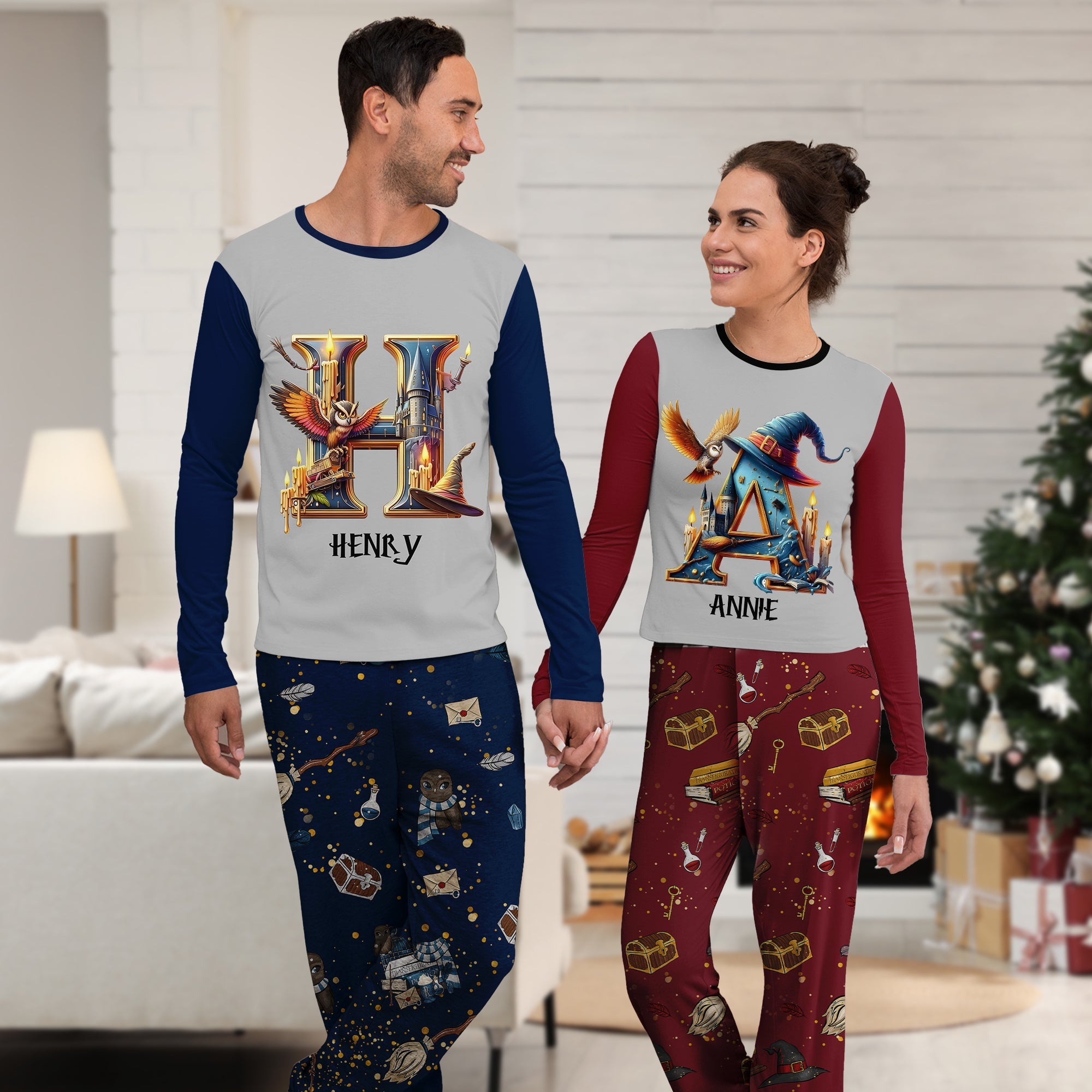 Personalized Movie Lover Alphabet Pajama Set