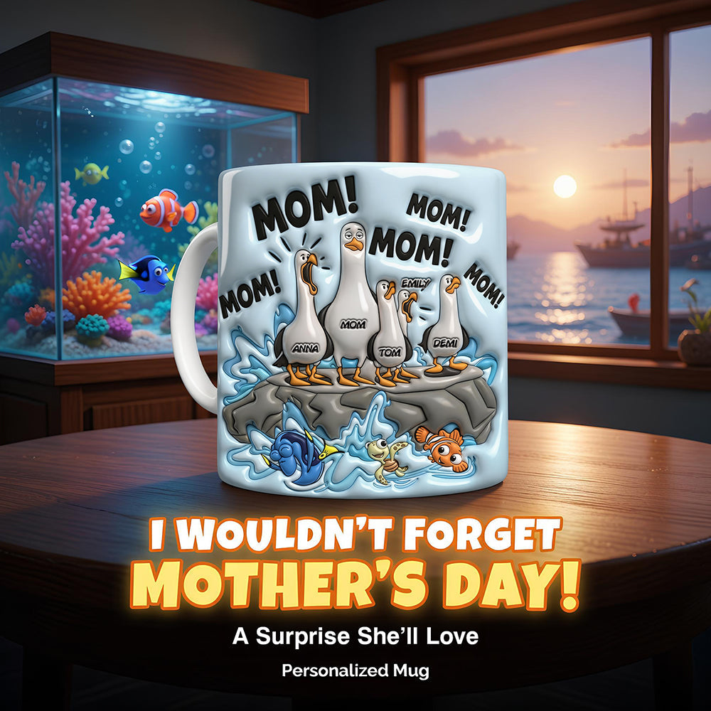 I Wouldn't Forget Mother's Day! - Personalized Coffee Mug for Mom, Grandma & More Coffee Mug PopCulturePrints