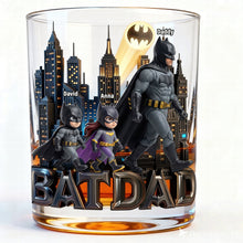 Load image into Gallery viewer, "Like a Normal Dad But Cooler" - Personalized Round Glass - Gift for Dad, Grandpa &amp; More Glass PopCulturePrints
