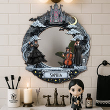 Load image into Gallery viewer, “Reflect Your Spooky Style!” - Personalized Spooky Gifts For Movie Fans Mirror - Perfect Gift for Halloween Lovers Mirror PopCulturePrints
