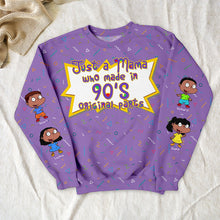Load image into Gallery viewer, Just A Mama Who Made In 90&#39;s - Personalized Gift for Mom, Grandma &amp; More AOP Products PopCulturePrints
