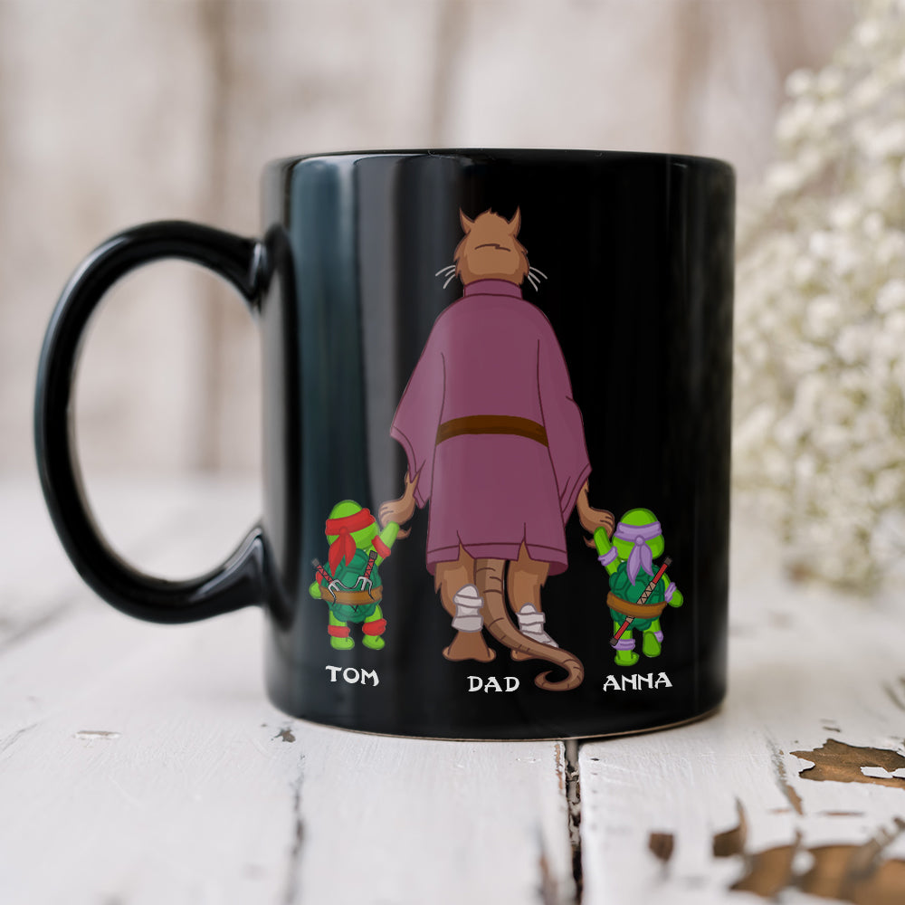 Custom Ninja Heroes Coffee Mug for Dad Coffee Mug PopCulturePrints