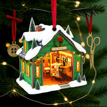 Load image into Gallery viewer, Sewing Room Christmas Ornament - A Heartwarming Personalized Gift for Sewing Lovers Ornament PopCulturePrints
