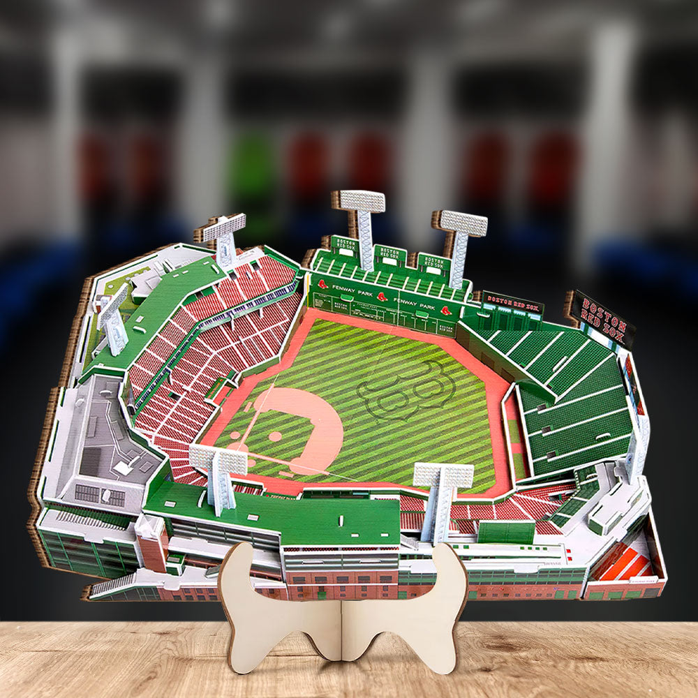 Personalized Wooden Baseball Stadium Sign - Perfect Gift for Fans