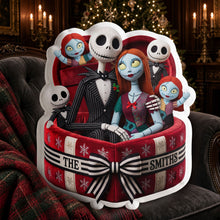 Load image into Gallery viewer, Cute Spooky Family Moments Pillow - A Heartwarming Custom Gift for Your Loved Ones Pillow PopCulturePrints
