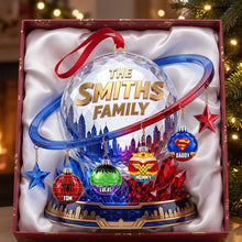 Load image into Gallery viewer, Celebrate Your Family: Customized Family Ornament - Personalize Your Christmas Gift
