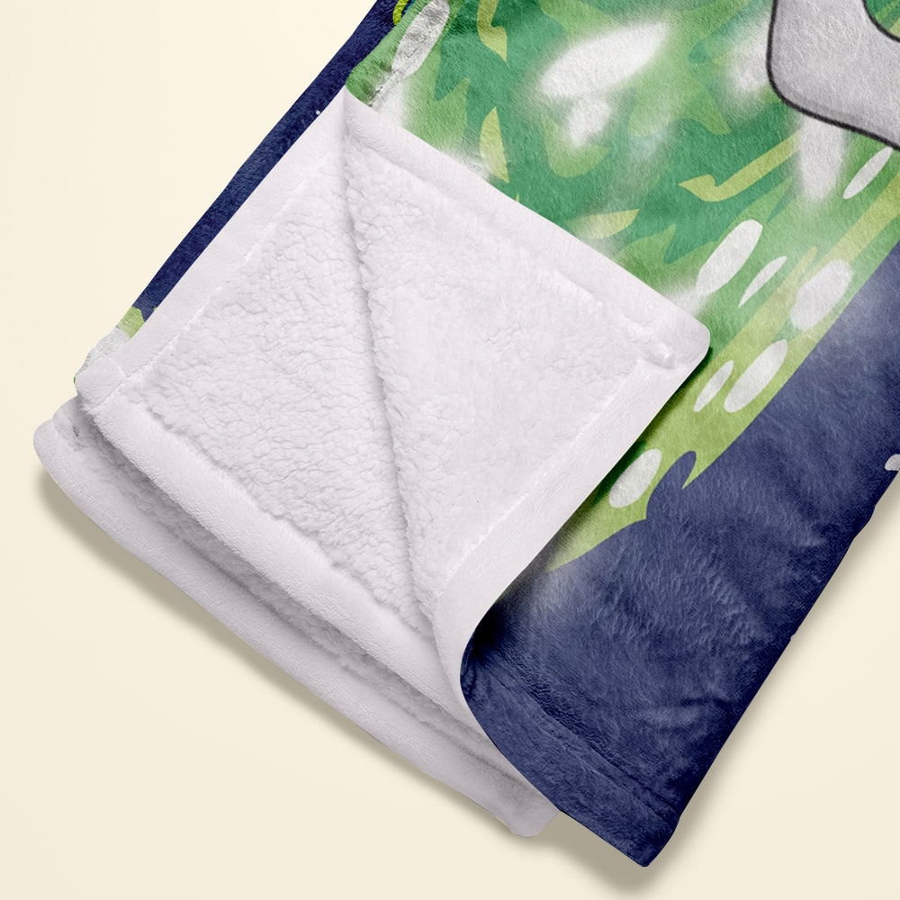 Personalized Space Couple Blanket | Funny Romantic Valentine’s Day Gifts Blanket PopCulturePrints