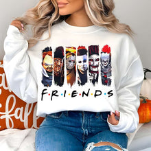 Load image into Gallery viewer, Horror Friends Halloween Hoodie
