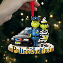 Load image into Gallery viewer, Personalized Police Ornament - A Unique Christmas Gift for Police Officers Ornament PopCulturePrints
