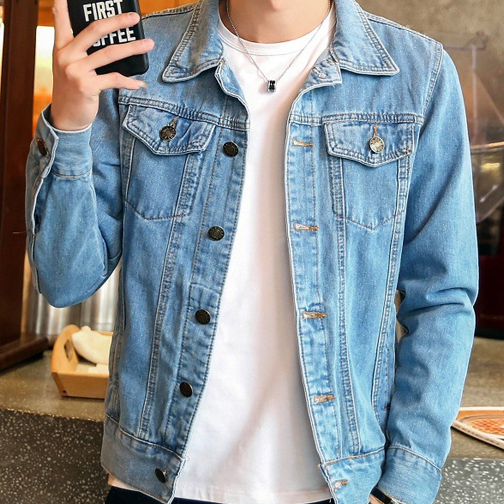 “Every Super Dad Deserves a Mighty Gift” - Power Father Denim Jacket - Personalized Gift for Dad Denim Jacket PopCulturePrints