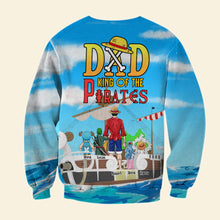 Load image into Gallery viewer, Personalized Pirate Dad Shirt – Custom Father&#39;s Day Gift
