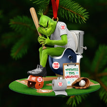 Load image into Gallery viewer, “For Those Who Embrace the Rivalry!” - Strong Rival Sports Ornament, Personalized Gift for Sports Fans Ornament PopCulturePrints
