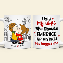 Load image into Gallery viewer, Customizable Couple Coffee Mug - Perfect Valentine&#39;s Day Gifts for Couples Coffee Mug PopCulturePrints
