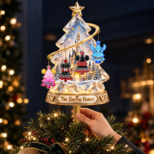 Load image into Gallery viewer, Whimsical Family Tree Topper, Personalized Magical Christmas Gifts 01ohdt070926 Ornament PopCulturePrints
