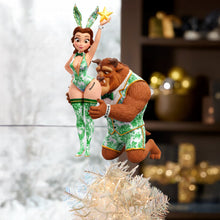 Load image into Gallery viewer, Naughty Couple Christmas Tree Topper - Fun and Personalized Holiday Decor Ornament PopCulturePrints
