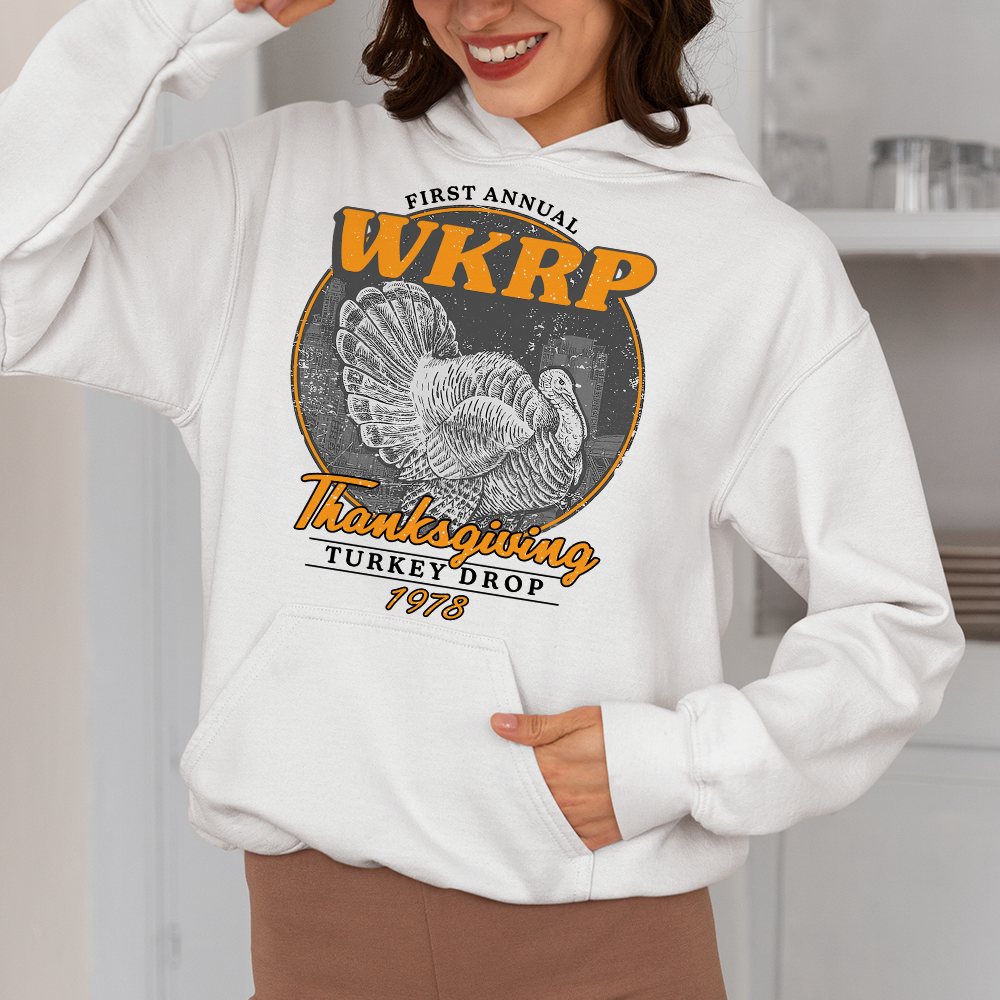 Vintage WKRP Thanksgiving Turkey Drop Sweatshirt