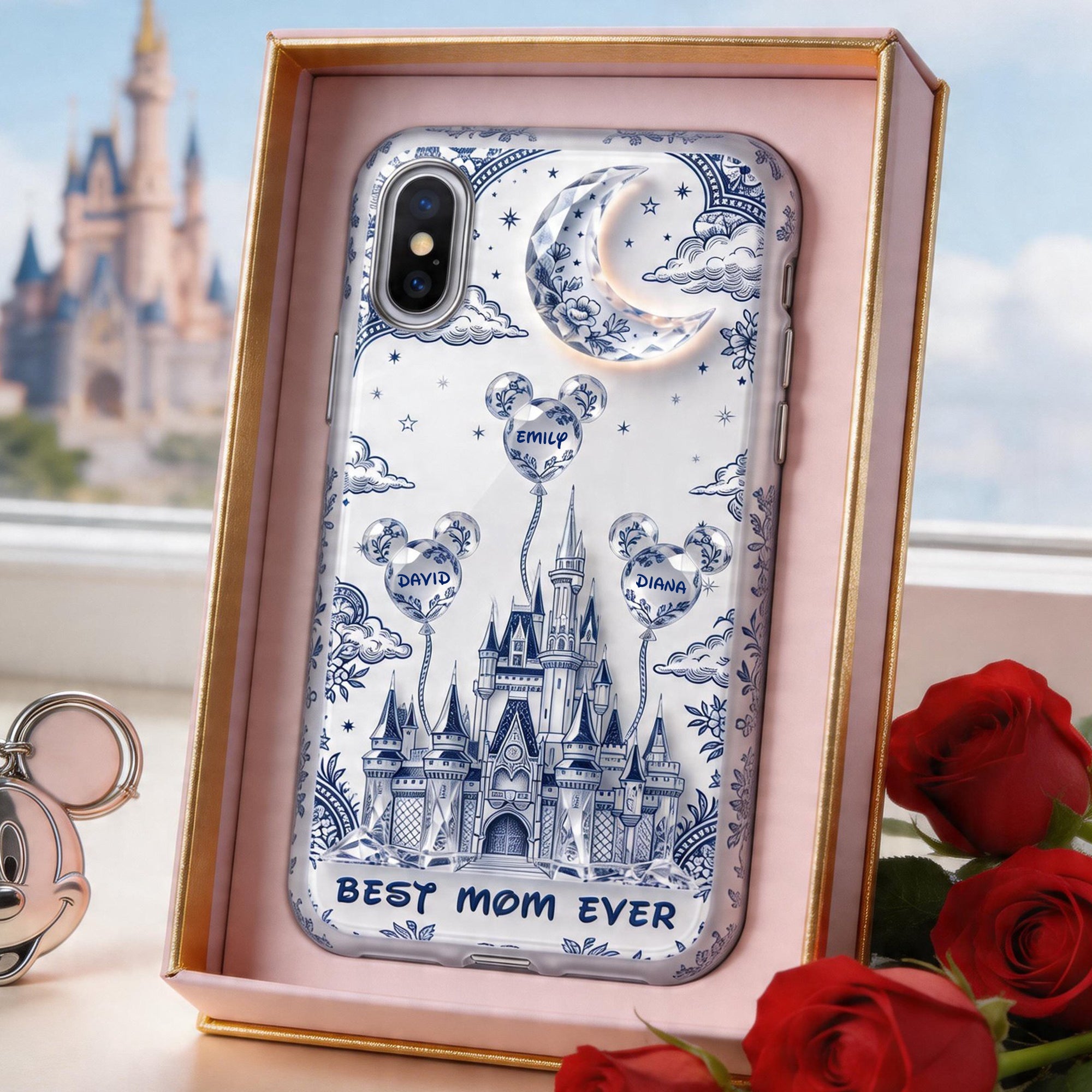 “A Magical Touch for Your Beloved!” - Magical Castle Phone Case, Personalized Gift for Moms and Grandmas Phone Case PopCulturePrints